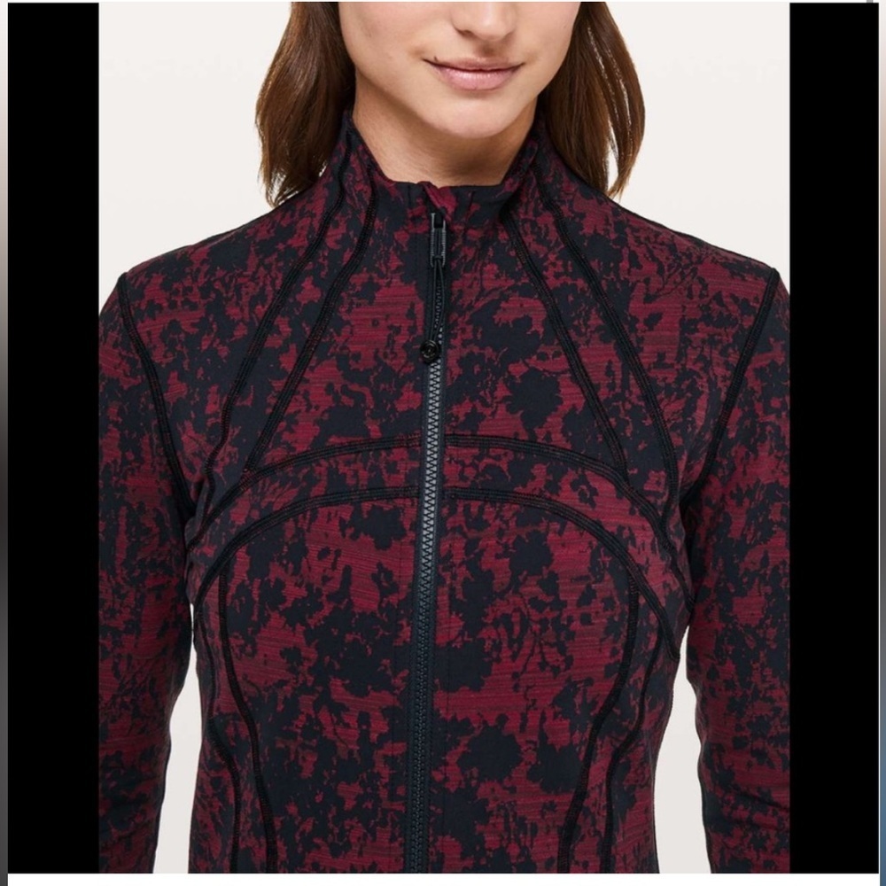 Lululemon Define Jacket Scatter Blossom Womens Size 6 - Picture 16 of 16